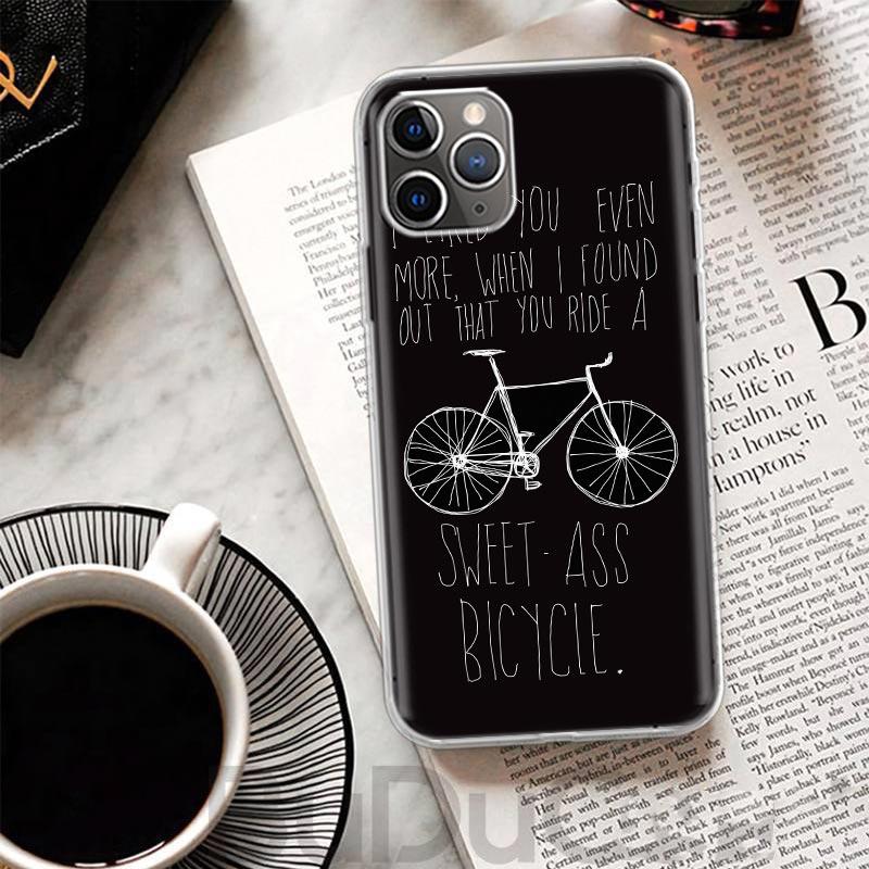 Bicycle Bike Sport Cover For iPhone 17 Air 16 16E 15 Pro Max 14 Plus 13 Mini Phone Case 12 11 7 8 SE Customized Print Shell 16 1