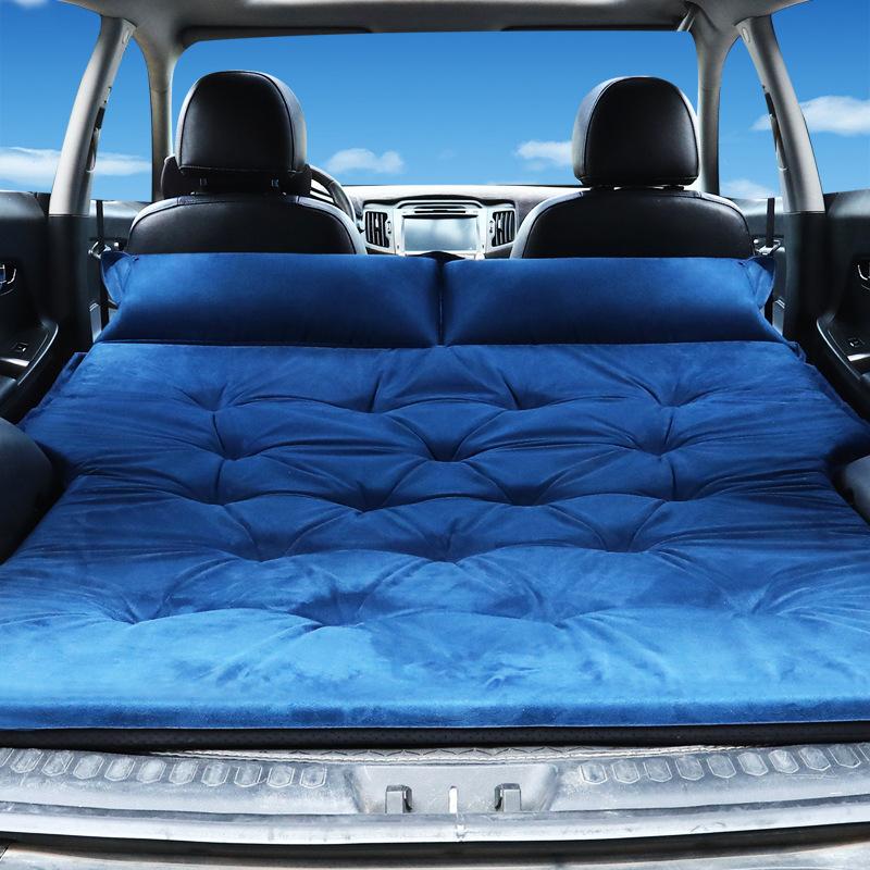 Car Folding Travel Mattress SUV Rear Seat Cushion Trunk Car Inflatable Bed Car Air Cushion Bed Automobiles Interior Accessories