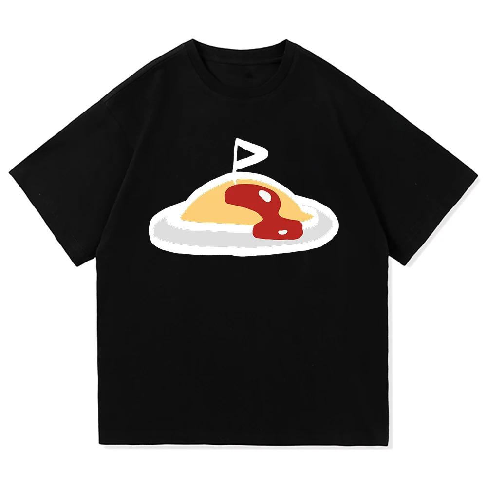 Delicious in Dungeon Meshi Izutsumi Egg Fried Rice TShirt Menwomen Clothing Halloween Harajuku High Quality Tops Cotton TShirts