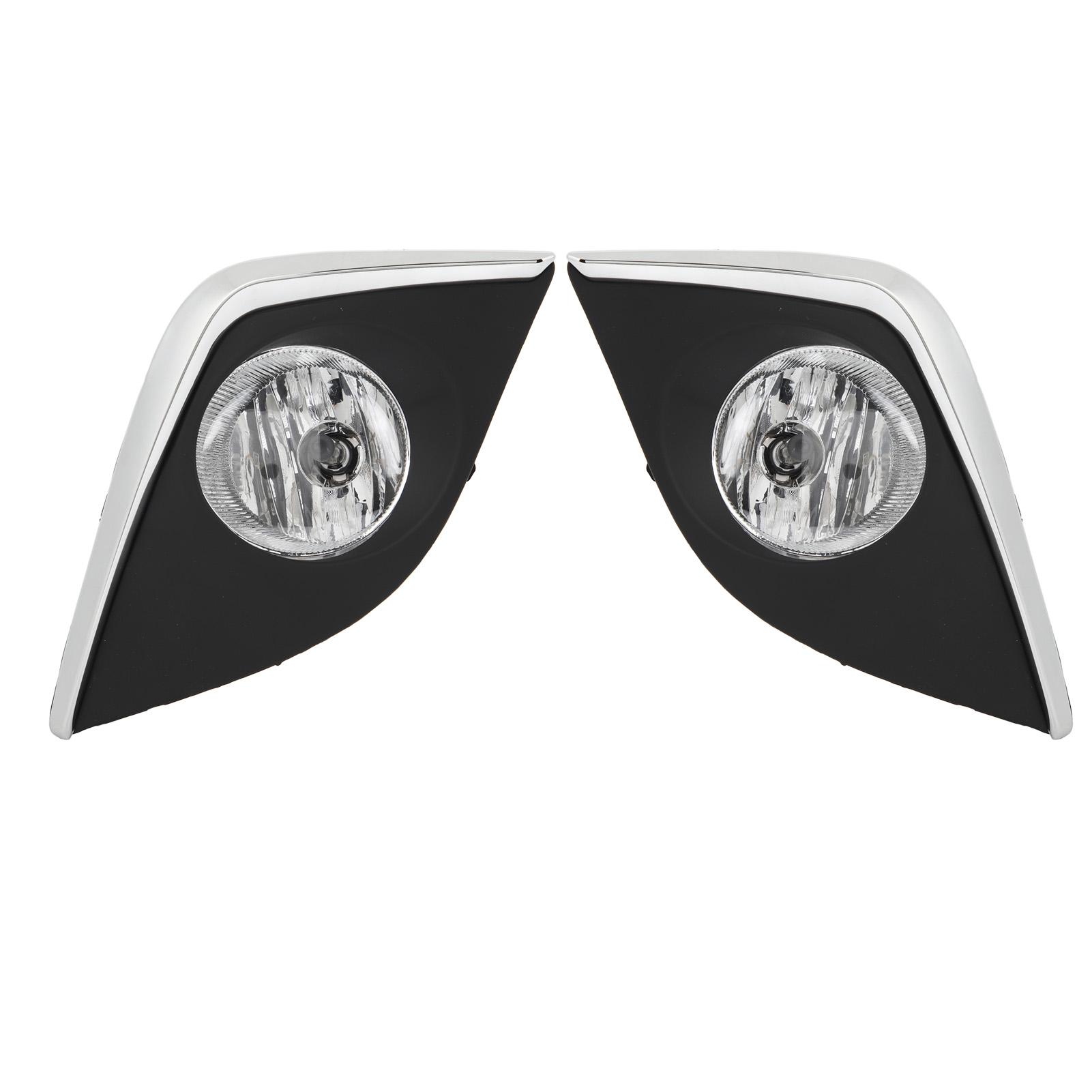 

Комплект из 1 пары противотуманных фар 81481 02340 Противотуманная фара переднего бампера с хромированной крышкой, переключатель проводки для Corolla