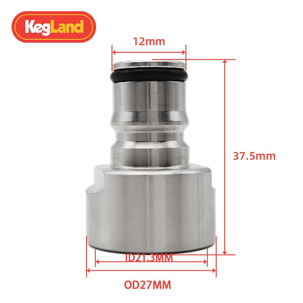 KEGLAN Cornelius Type Ball Lock Post Kits Liquid/GAS Post 5/8 BSP Beer Brewing Accessories Homebrew