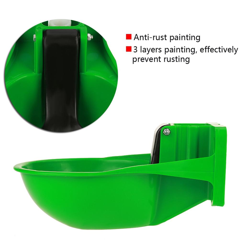 Plastic Automatic Water Bowl Trough Mouth Touch Switch Valve Sheep Cow Drinking Container