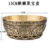 Treasure Bowl Ornament Pure Copper Home Living Room Copper Basin Decoration Copper Products Crafts Money Box Copperware Brass Co