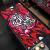 New Vortex Fluid Mouse Pad Punk Style XXL Mat XCM Red Purple Lonely Skeleton Mousepad Large PC Gaming Keyboard Extended Pads