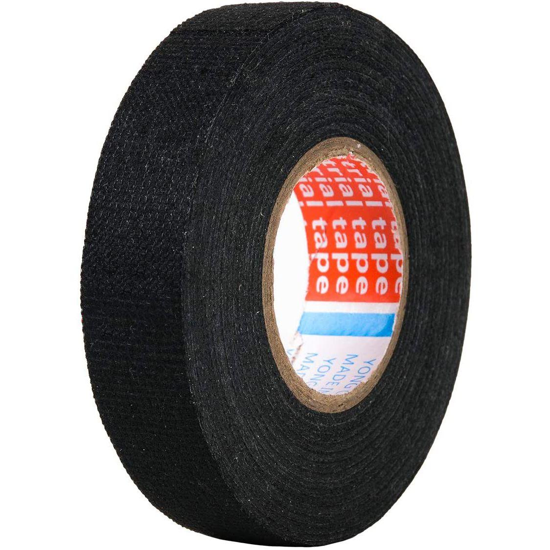 15/25M Electrical Wrapping Tape Cable Fixed Automotive Cloth Fabric Wire Harness Tape Heat-resistant Adhesive