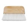 Practical Flat Brush Fiber Brush with Wooden Handle Hand-held Art Brush Furniture Brush Cleaner for Indoor Outdoor Wall