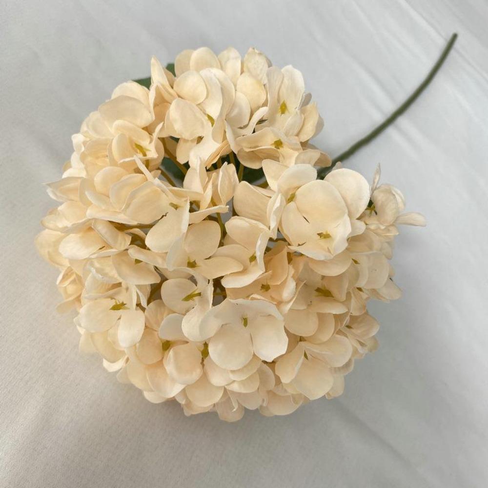 58CM Künstliche Blumen Seidenhortensienstrauß Realistisch Bunt Hochzeit Zuhause Party Wohnzimmer Tischdekoration