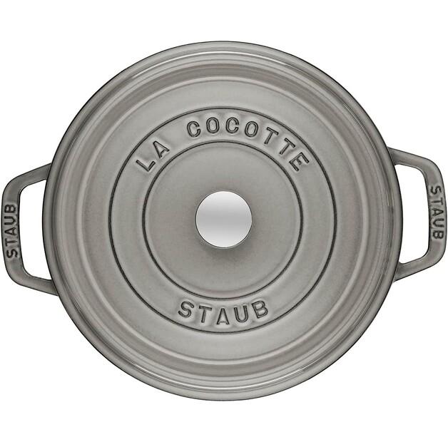 Casserole Zwilling Staub Round 28 Cm Graphite 6.7 L (40509-314-0)