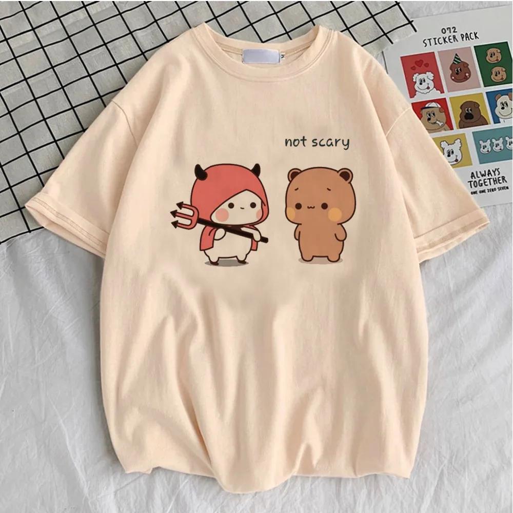 Bubu Dudu Potisk Tričko Teen Y2k Klasické Retro Oblečení Dámské Tričko Barevné Trendy Anime Punk Dámské Oblečení