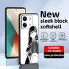 Chained Soldier Phone Case For Redmi Note 14 13 12 11 Pro Plus S 5G 14C A3 Soft Black Phone Cover
