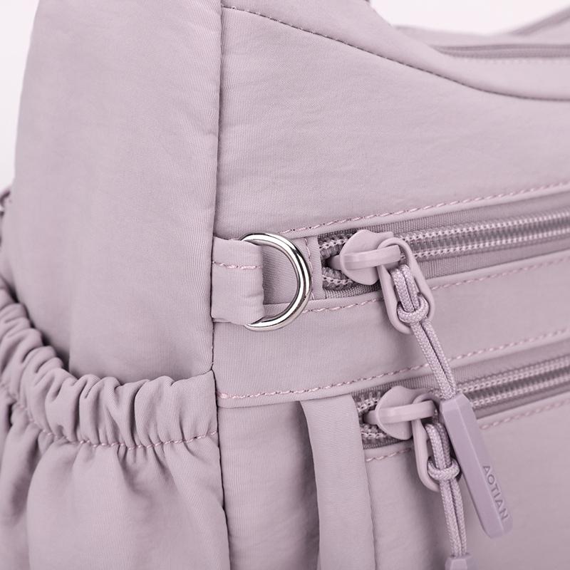 Dámská taška Vícekomorová Cestovní Venkovní Taška přes rameno Crossbody taška