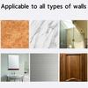 1PC - Wall mounted toothbrush holder storage rack, non perforated bathroom toothbrush storage rack