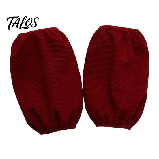Reusable Sleeve Guards for Winter Stain Resistant Arm Sleeves, Elastic Cuff Oil-proof Protective Covers, Soft Fabric Protectors Sewing Solid