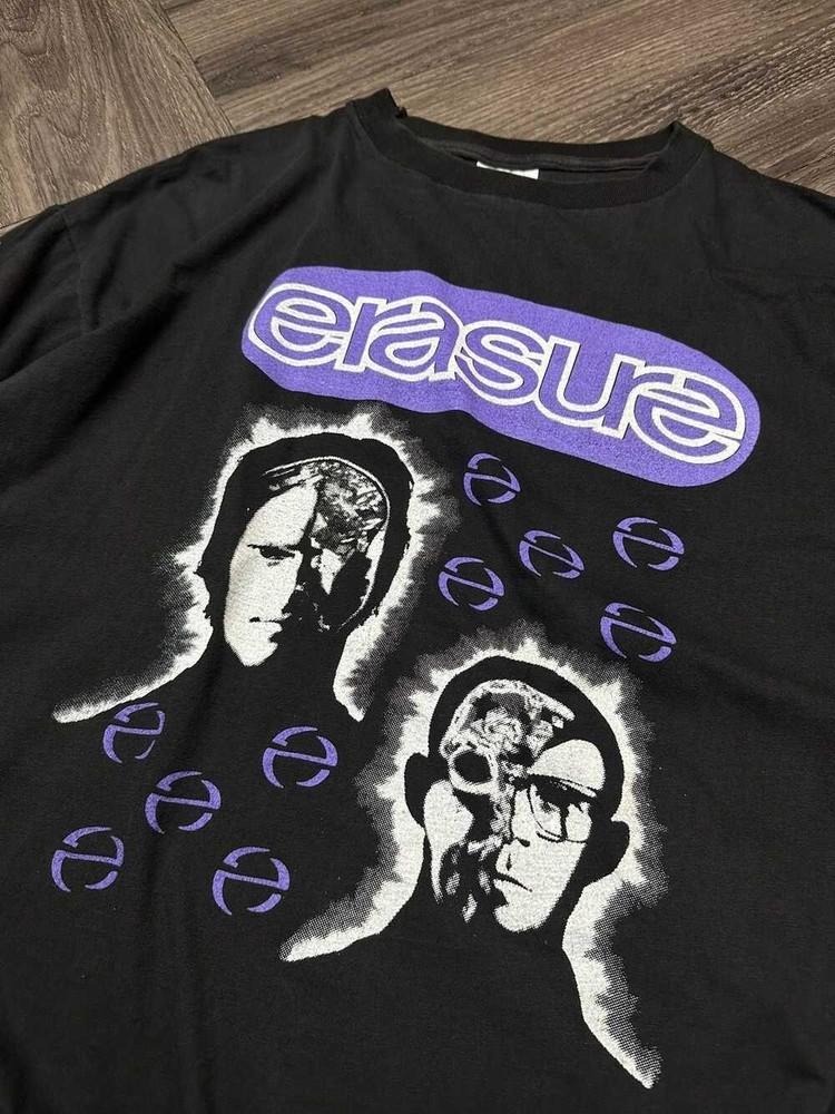 Vintage 90’s Erasure The Concert Phantasmagoric wbr al TShirt MO450 Unisex T-Shirt L