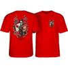 Classic White Winged Ripper Skate Cotton Graphic Unisex Summer Streetwear Short Sleeve Tee