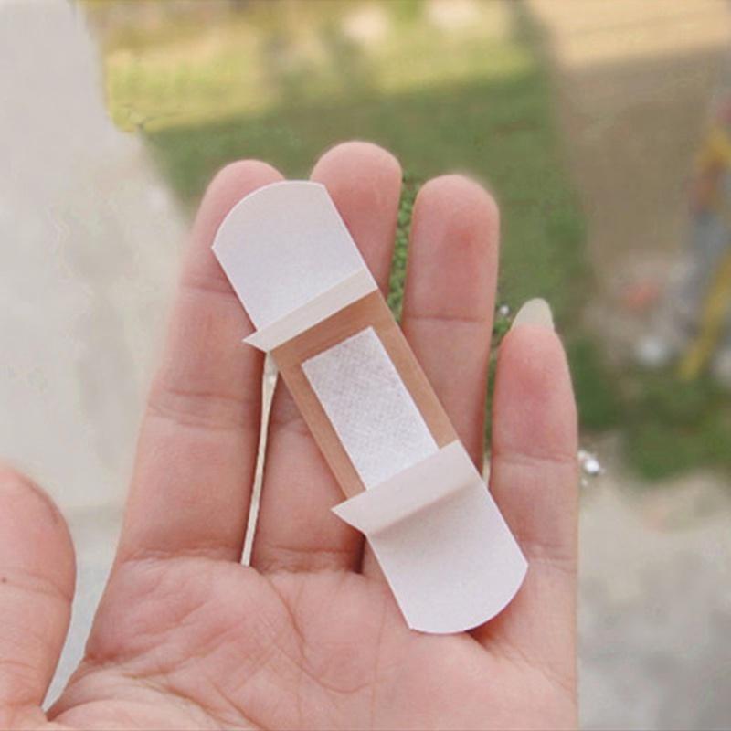 Band-Aids Waterproof Breathable Cushion Adhesive Plaster Wound Hemostasis Sticker Band First Aid Bandage Medical Gauze