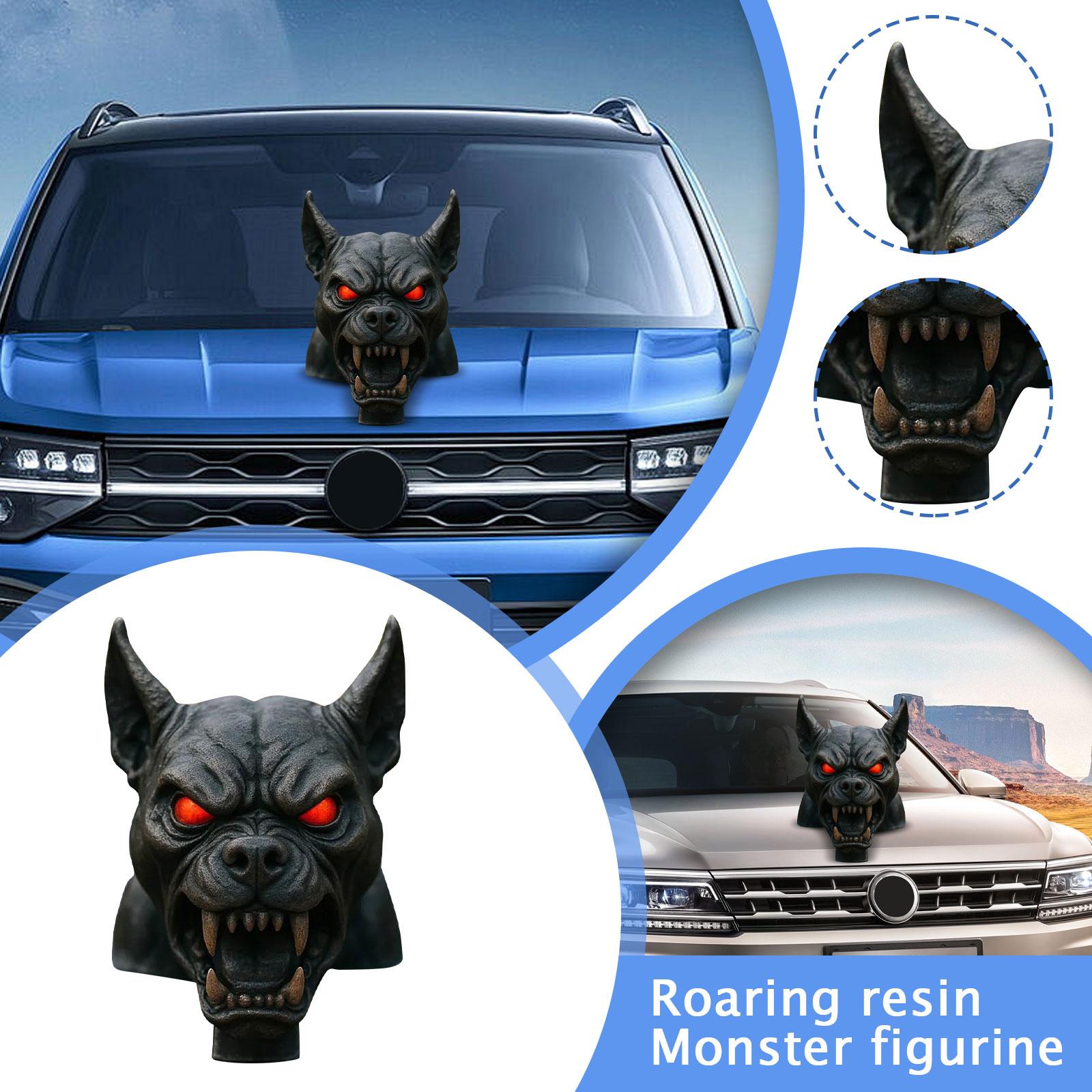 

Реалистичное рычащее полимерное украшение с замысловатой детализацией, подходящее для различных сцен One Size