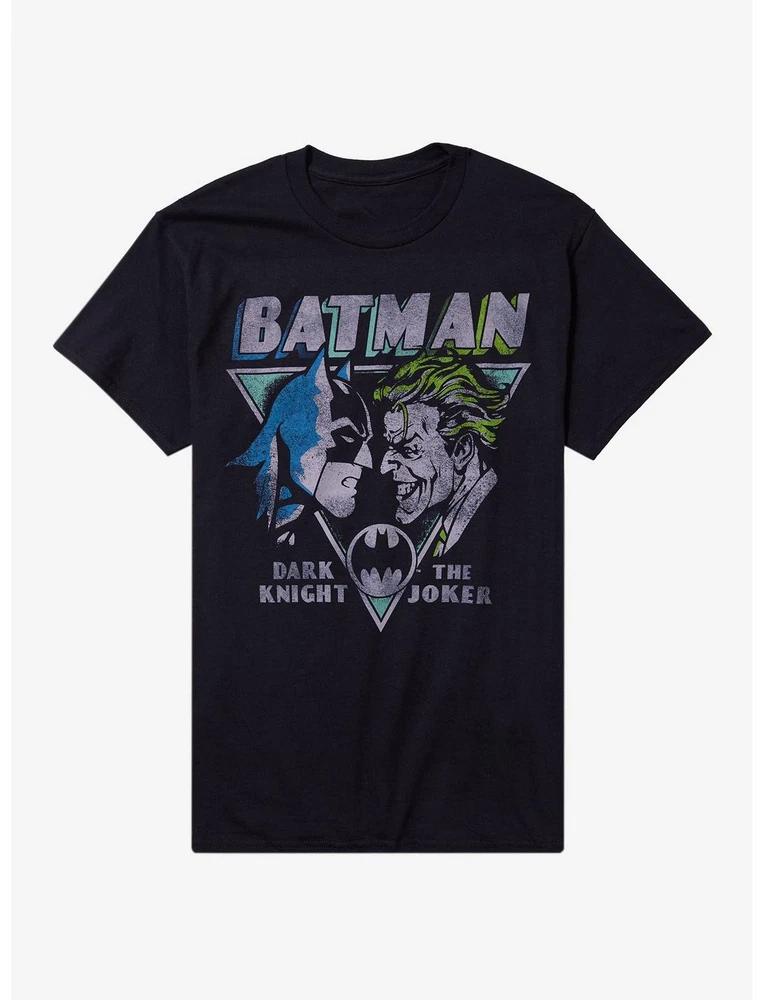 Comics BatUnisex Vs The Joker Black TShirt S
