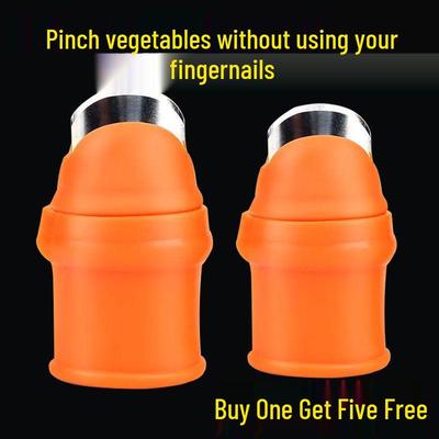 Stainless Steel Thumb Knife for Vegetable, Tea, and Garlic Peeling