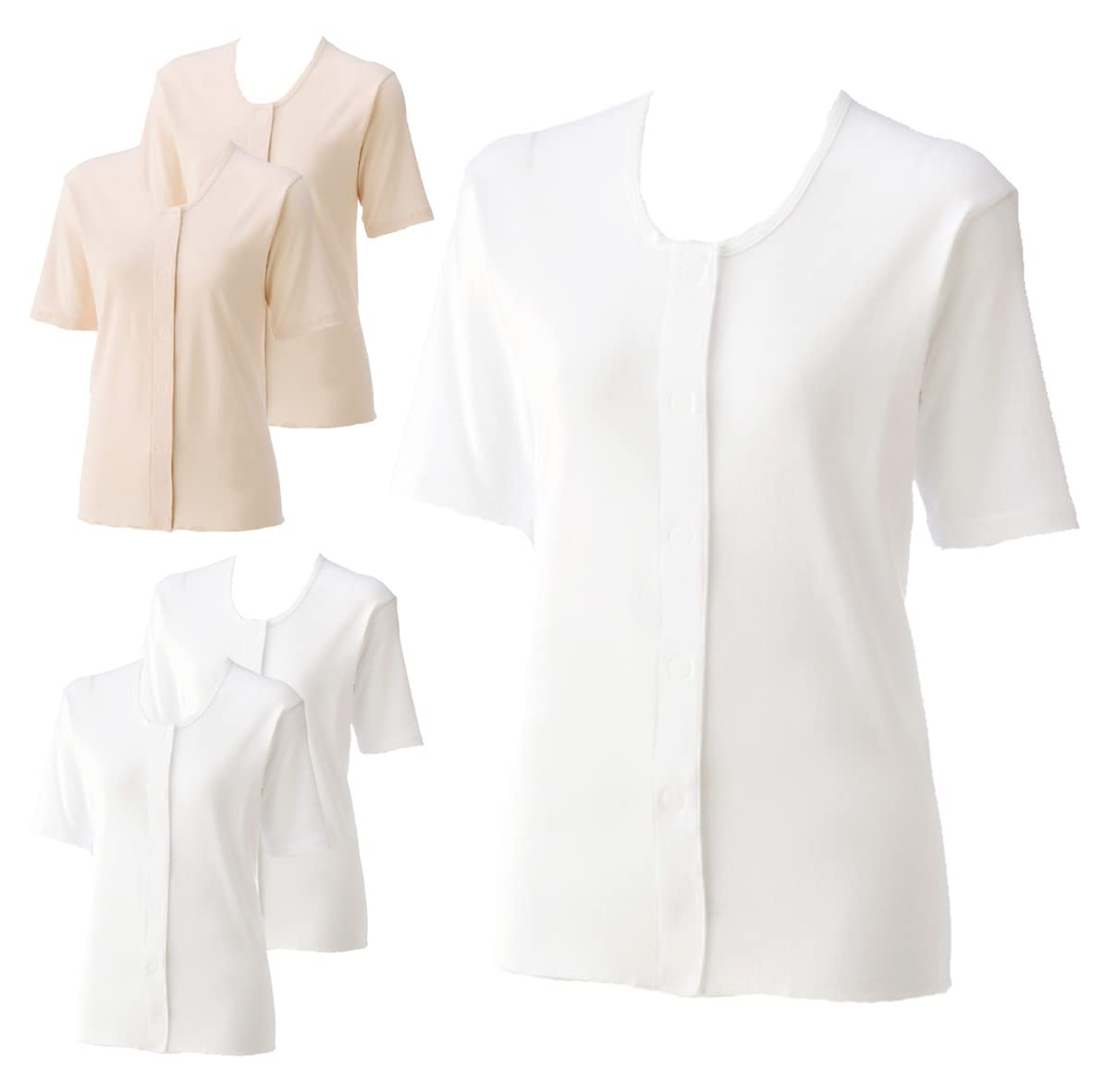 

Кормящий спереди короткий антибактериальный и кормящий плюс 5L персиковый [RYO...] [2 штуки] Женское нижнее белье, с отверстием, с рукавом, застежка в одно касание, дезодорирующий,