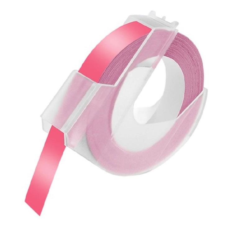 Embossing Label Tape Waterproof Embossing Tape Embossing Labels Easy to Use for Labeling Machine