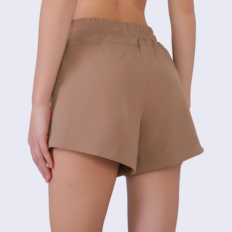 Women's Quick-Dry Breathable Yoga and Running Shorts - Casual Elastic Waist Sport Pants