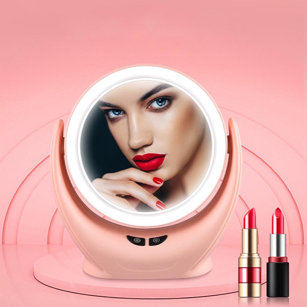 3 In 1 LED Fan Makeup Mirror with Light Multifunctional Mirror Fan Makeup Mirror Sweat-free Makeup Mirror