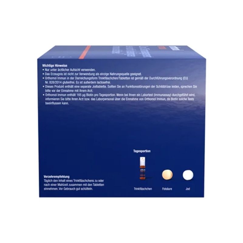 Orthomol Immune Liquid + Tablets 30-Day Supply