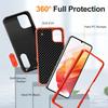 For Samsung Galaxy A06 4G Case Kickstand Phone Cover PC+Silicone+EVA 3-in-1 Design