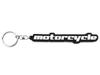SPEED ADDICT Motorcycle RUBBER KEY HOLDER Thick Rubber Key Chain, black/motorcycle