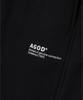 AGOD Peach Brushed Sweatpants [Black]