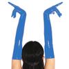 Women Long PU Leather Gloves Evening Party Costume PU Leather Cosplay Dress Accessories Halloween Gift