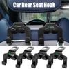 Double Head Hooks Car Rear Seat Headrest Hanger Hook For Fabia Superb Yeti Mk3 A4 A6 A7 Octavia 3 Kodiaq Rapid Accessories