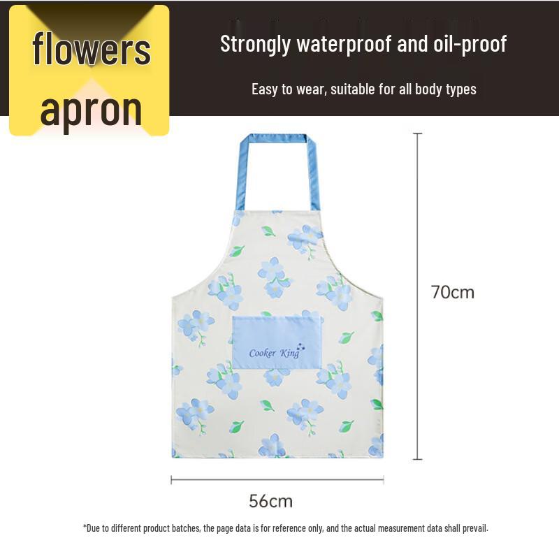 Chui Da Huang Long-Sleeved Kitchen Apron