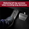 Authentic Dead Pedal Driver Foot Rest Left Side Kick Panel For Jeep Wrangler JL JLU 4XE For Gladiator JT Anti-Slip 2018- Bla