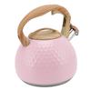 Tea Kettle 3L Teapot 304 Stainless Steel Household Whistling Tea Kettle Water Kettle Tea House Accessories Pink