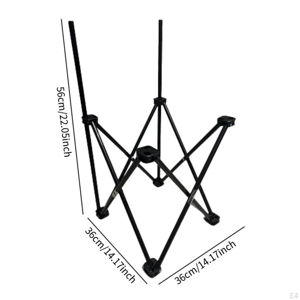 Camping Folding Chair Leg Beach Stand Bracket Furniture Holder for Home