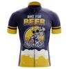 2026 Sommer Atmungsaktives Radsportanzug Set Bier Muster Radbekleidung Herren Anti-UV Radtrikot Set Mountainbike Rennradsport Sets Ciclismo