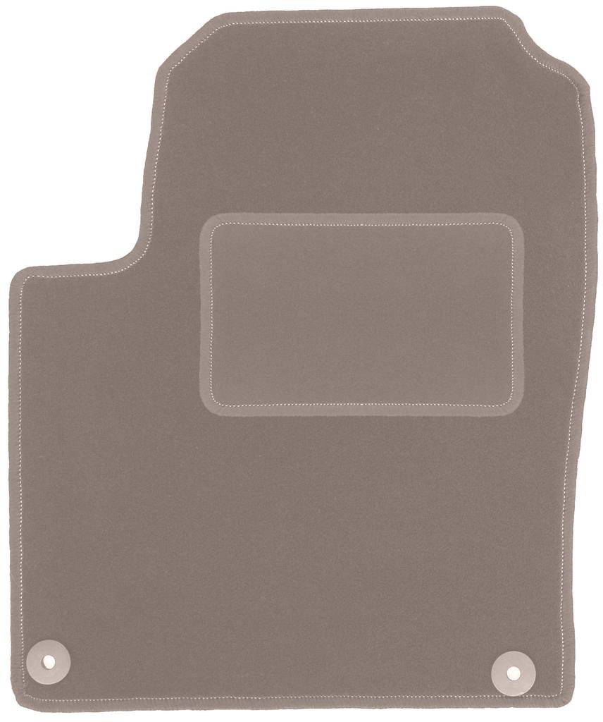 Tapis de sol beige pour conducteur: Minivan Ford Galaxy MK1 (1995-2006)