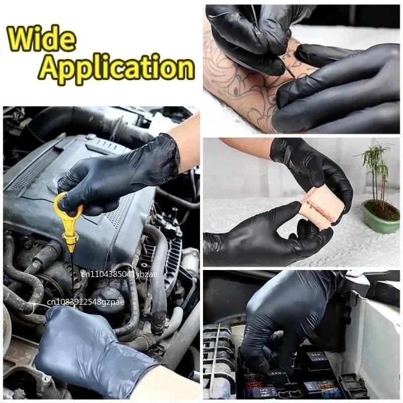 Gloves Black Washing Tableware Disposible Latex Free PVC Gloves Housework Car Industry Gardening Pet Care Cooking Tools