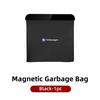 Magnetic Leather Seat Garbage Bag Leakproof Trash YU1 Storage Can For Volkswagen VW Golf 4 5 6 7 Polo Jetta Sagitar Magotan Passat