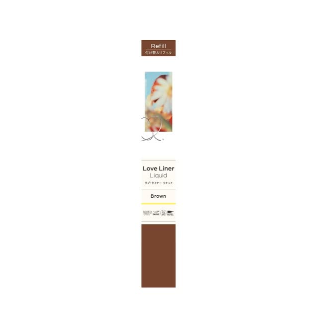 

msh Love Liner Liquid Eyeliner R4 Refill BR Brown Replacement LoveLiner (0.55mL)