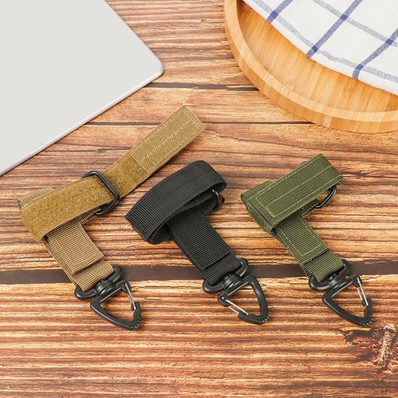 Thin Permanent Glove Owner With Fast Release Button For SOFT Bags Outdoor Equipment Storage Clip Clip Rope Management Tool