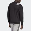 adidas Sweatshirts Men's Black Crew Neck Moderate Regular GD5938
