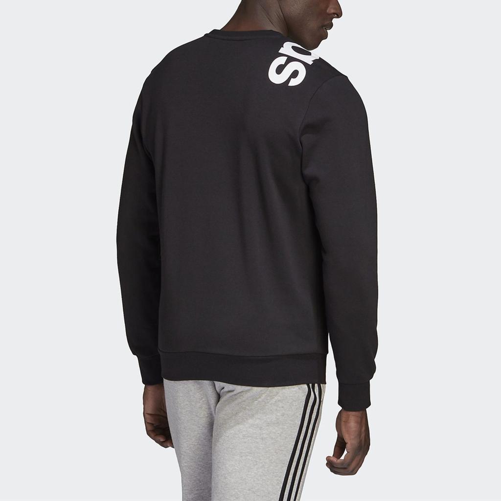 adidas Sweatshirts Men's Black Crew Neck Moderate Regular GD5938
