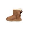 UGG Mini Bailey Bow II Boot Chestnut (Toddler) Kids Sneakers 1017397T-CHE
