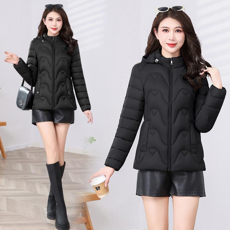 Down cotton-padded clothes women's short winter new slim-fitting cotton-padded clothes temperament cotton-padded jacket