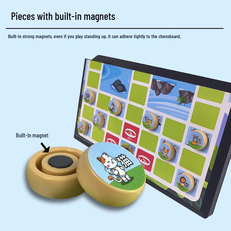 Mussels Large Magnetic Foldable Chinese Chess Set
