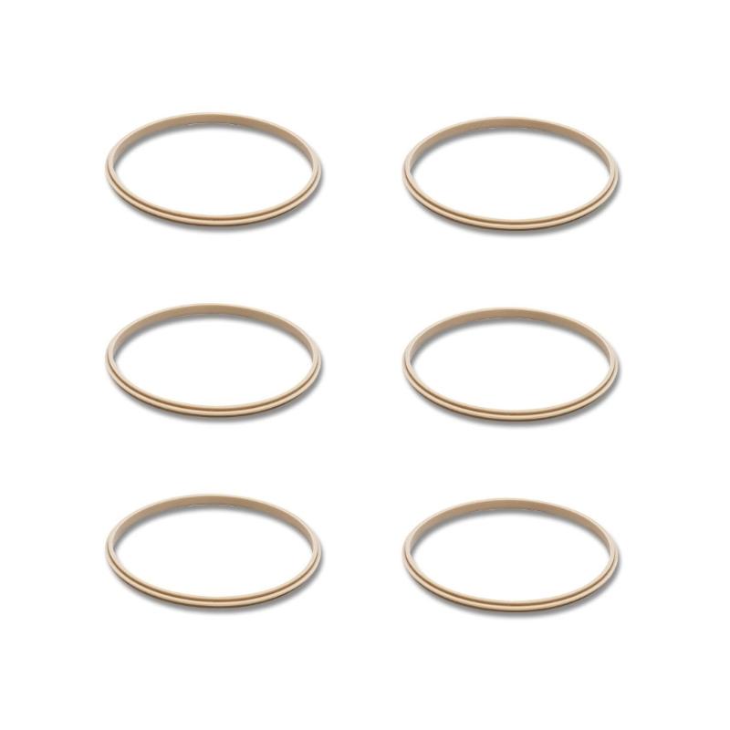 

6pcs Functional Silicone Seal Gaskets Replacement for 40oz Tumblers Lids Suitable for 40oz Water Bottles 1