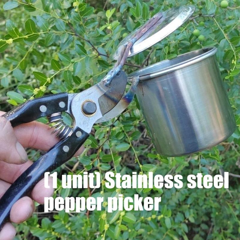 

Stainless Steel Fruit Harvester Ergonomic Fruit Pickers For Garden Harvesting China Mainland